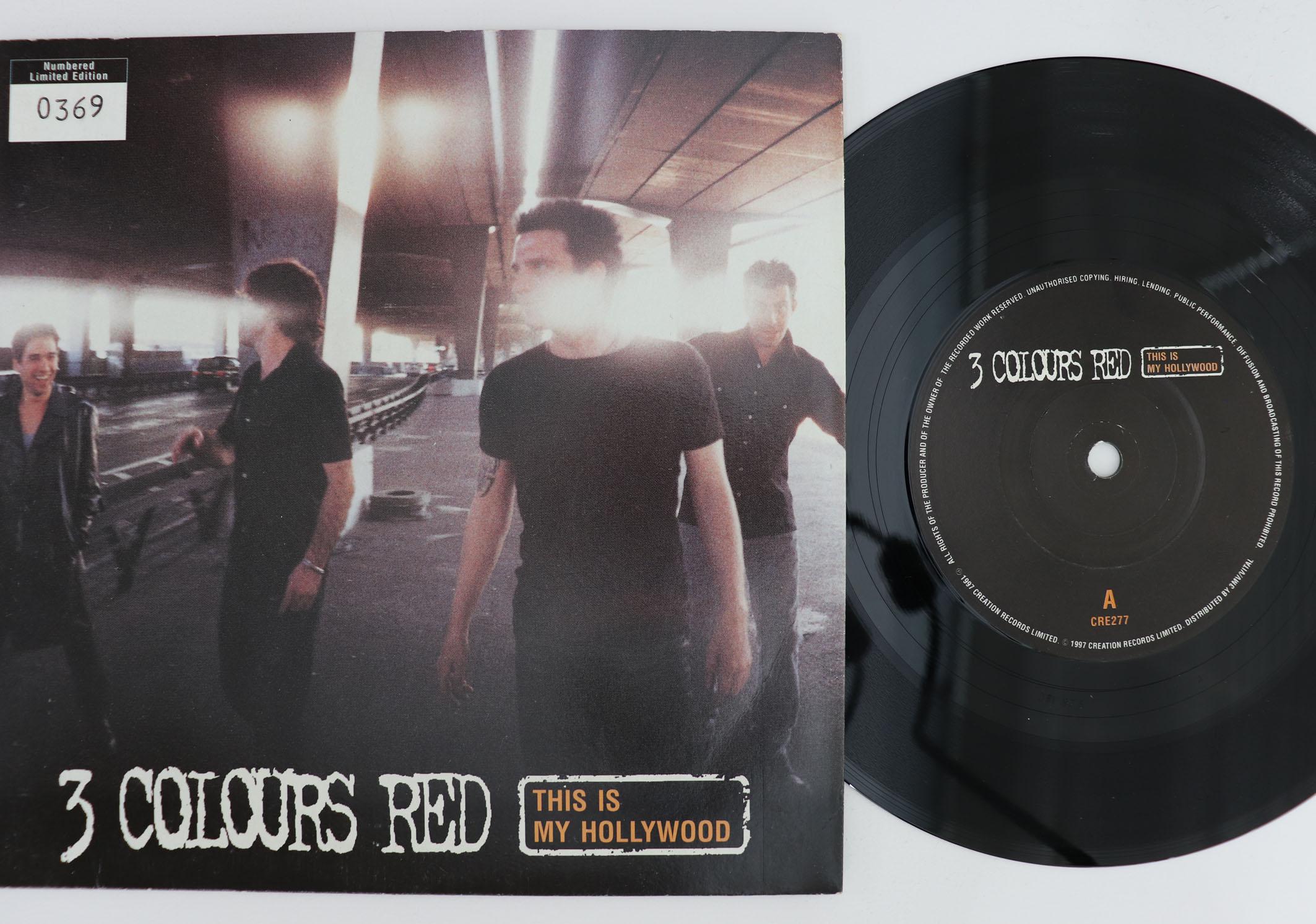 7inch Record 3 COLOURS RED This Is My Hollywood Inside CRE277 CREATION 1997 UK Rock Used
7inch Record 3 COLOURS RED This Is My Hollywood Inside CRE277 CREATION 1997 UK Rock Used