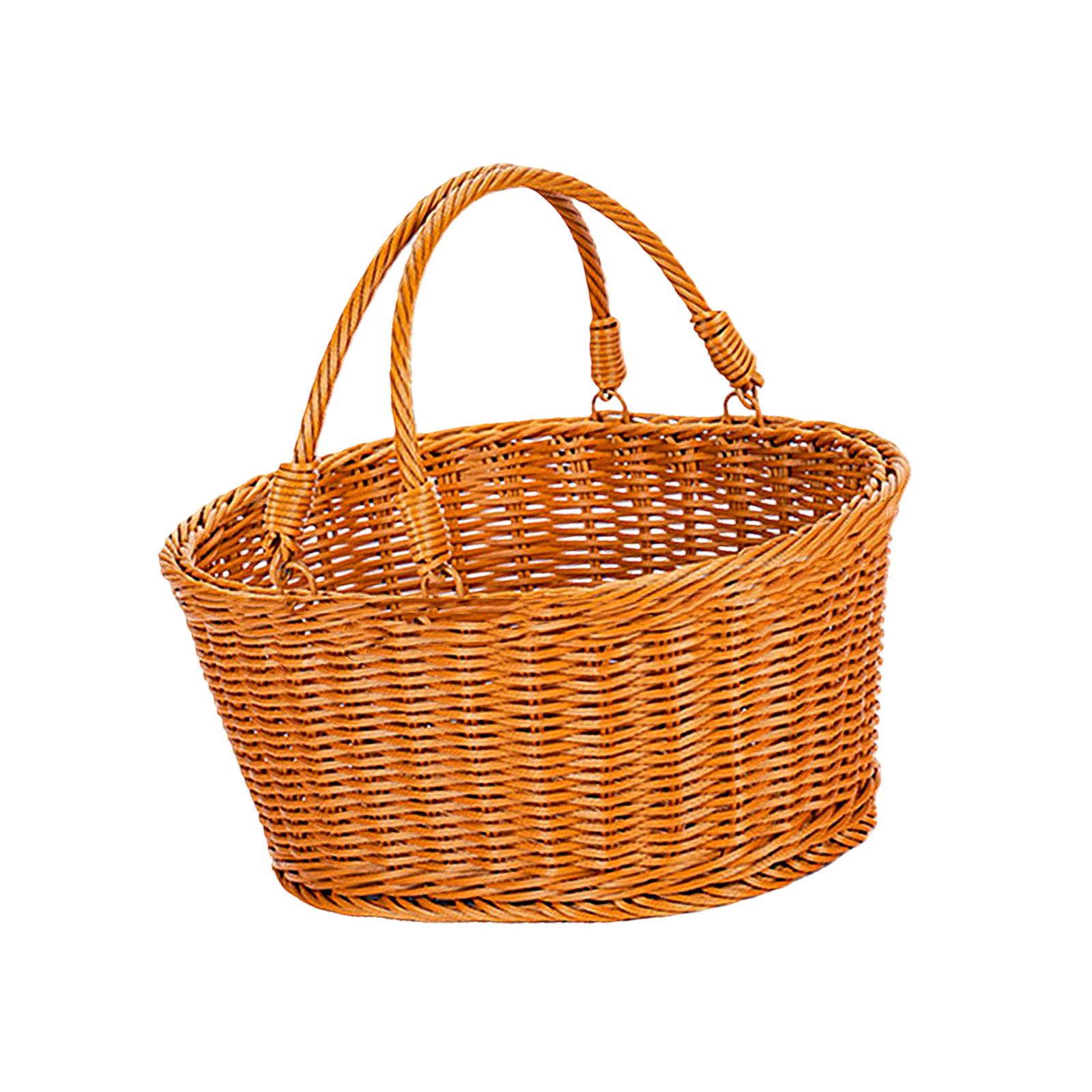 Stylish Rattan Look Storage Bin With Ergonomic Handle For Travel M
Stylish Rattan Look Storage Bin With Ergonomic Handle For Travel M
