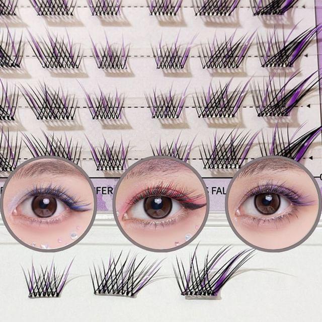 Jesireca - Color Glue-free Fox Eye Multipack False Eyelashes Cluster Purple
Jesireca - Color Glue-free Fox Eye Multipack False Eyelashes Cluster Purple