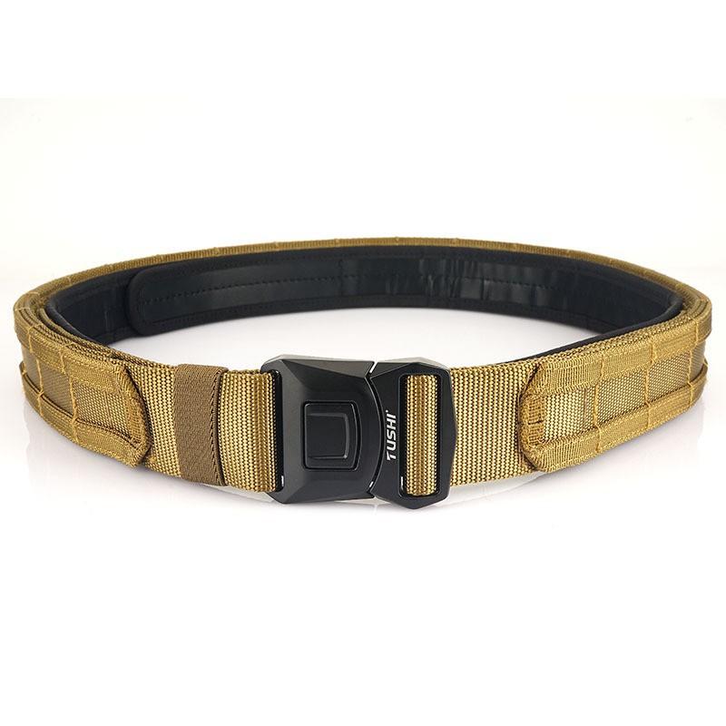 TUSHI Waist Seal 1.7-inch Quick Release Buckle Ronin Metal Outdoor Belt L Inner 125CM Outer 145CM
TUSHI Waist Seal 1.7-inch Quick Release Buckle Ronin Metal Outdoor Belt L Inner 125CM Outer 145CM