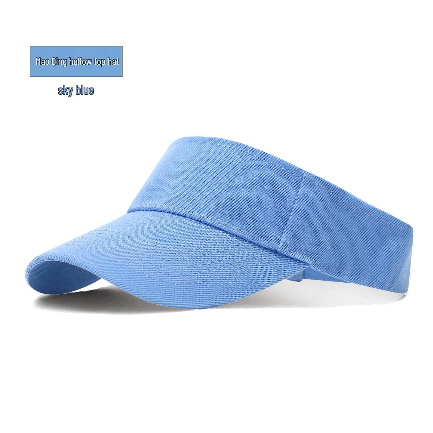 Adult Mao Qing Open-Top Sun Hat - Baseball Cap with Duckbill Visor for Summer Sun Protection and Travel, Custom Logo Available небо синє кольору
Adult Mao Qing Open-Top Sun Hat - Baseball Cap with Duckbill Visor for Summer Sun Protection and Travel, Custom Logo Available небо синє кольору