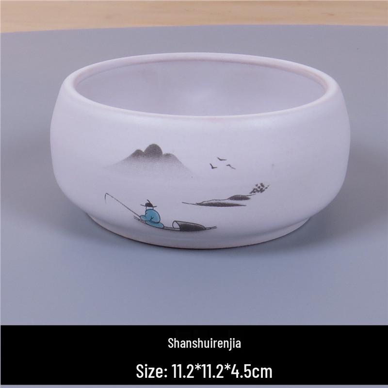 Small Ceramic Pet Bowl with Brush Washer - Multiple Designs for Hamsters
Small Ceramic Pet Bowl with Brush Washer - Multiple Designs for Hamsters