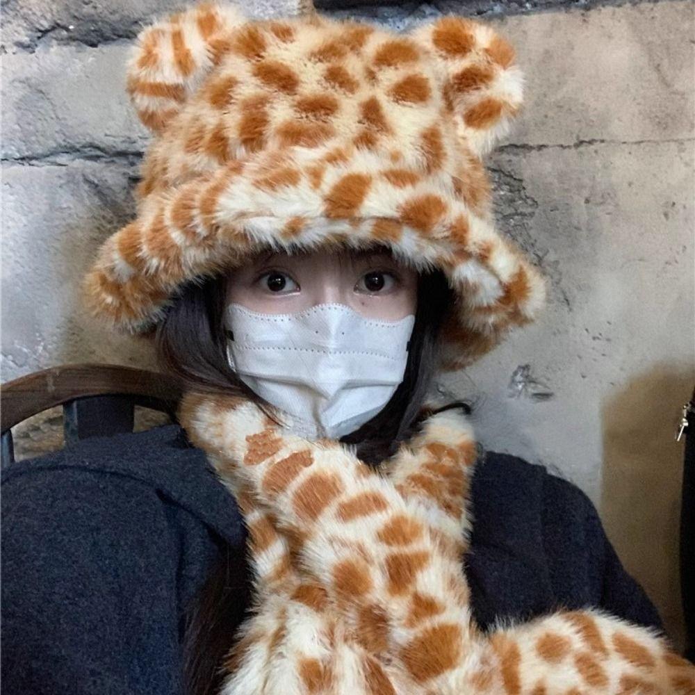 Harajuku Y2K Earmuff Scarf Soft Warm Winter Plush Earflap Fashion Kitty Earmuff Scarf Cycling Tiger Striped Hat
Harajuku Y2K Earmuff Scarf Soft Warm Winter Plush Earflap Fashion Kitty Earmuff Scarf Cycling Tiger Striped Hat