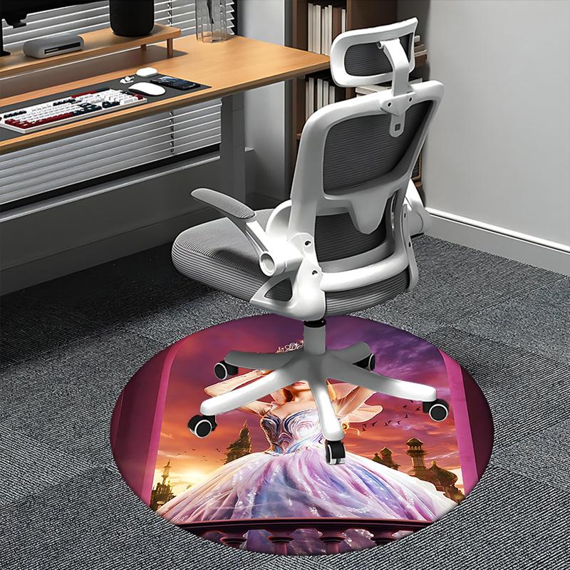 Fairy Tale Princess Dress ,Fantasy Crown Costume Chair mat Round Rug-Office carpet , Machine Washable , Non-slip , Suitable for Living Rooms 80cm by 80cm
Fairy Tale Princess Dress ,Fantasy Crown Costume Chair mat Round Rug-Office carpet , Machine Washable , Non-slip , Suitable for Living Rooms 80cm by 80cm