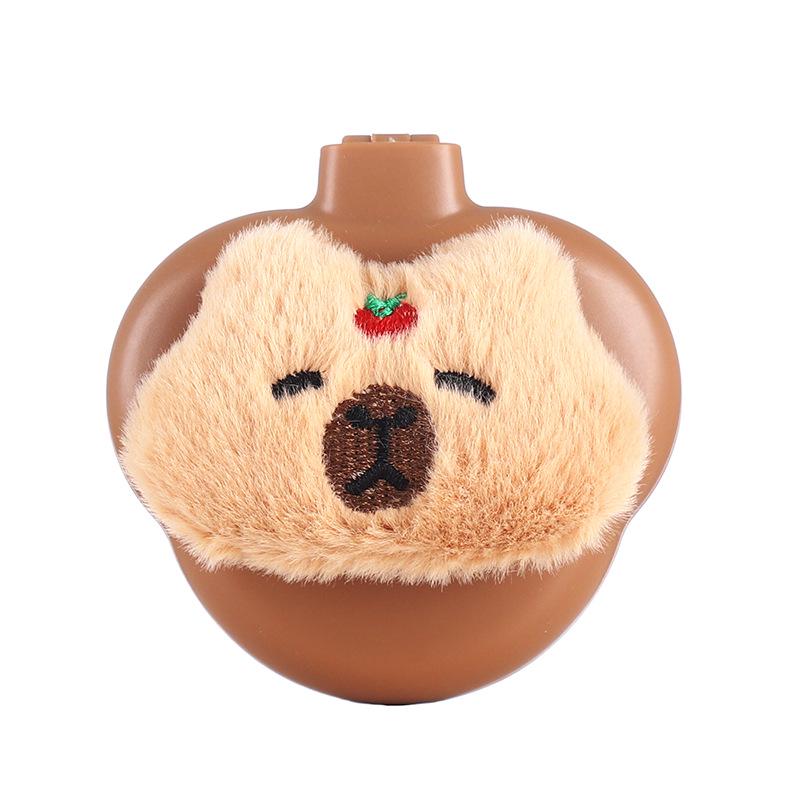 Портативная расческа для парикмахерских услуг «все в одном» с зеркалом: Плюшевый дизайн капибары для женщин Contact customer service for special order коричневый
Портативная расческа для парикмахерских услуг «все в одном» с зеркалом: Плюшевый дизайн капибары для женщин Contact customer service for special order коричневый