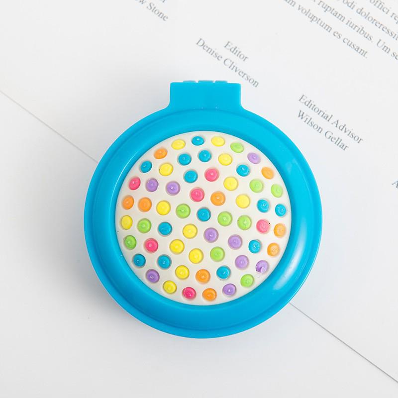 Compact Rainbow Cushion Comb with Mirror – Portable, Foldable, and Stylish for Gentle Hair Massage Diameter 7 cm
Compact Rainbow Cushion Comb with Mirror – Portable, Foldable, and Stylish for Gentle Hair Massage Diameter 7 cm