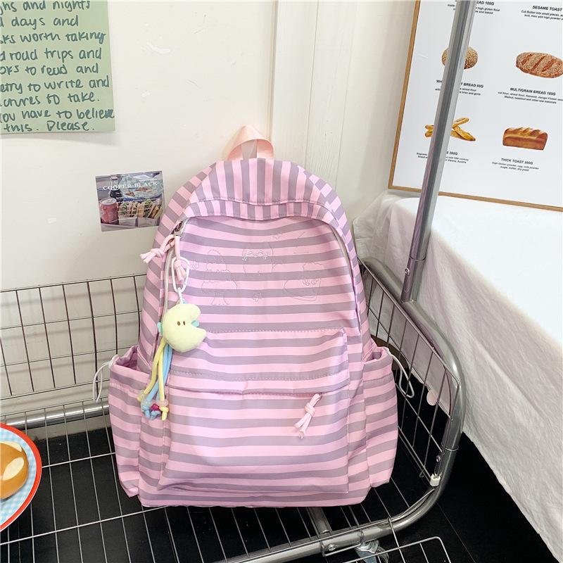 Новый школьный рюкзак — это ценный, свежий и милый рюкзак в полоску, легкий и вместительный рюкзак для учеников средней и старшей школы.
Новый школьный рюкзак — это ценный, свежий и милый рюкзак в полоску, легкий и вместительный рюкзак для учеников средней и старшей школы.