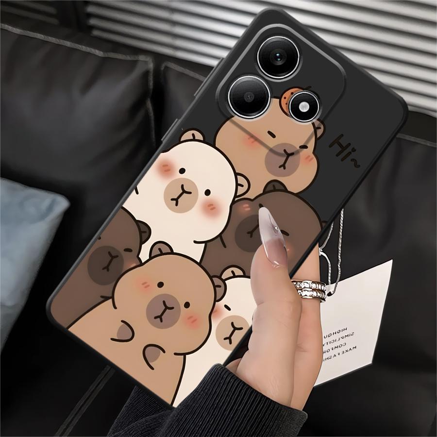Cute Capybara Phone Cover Case for Xiaomi Redmi Note 14 12C 13C K40 K80 A1 A2 A3 11S 14C 10 A4 A5 9 8 7 12 11 Pro 13 Pro Plus Redmi A3
Cute Capybara Phone Cover Case for Xiaomi Redmi Note 14 12C 13C K40 K80 A1 A2 A3 11S 14C 10 A4 A5 9 8 7 12 11 Pro 13 Pro Plus Redmi A3