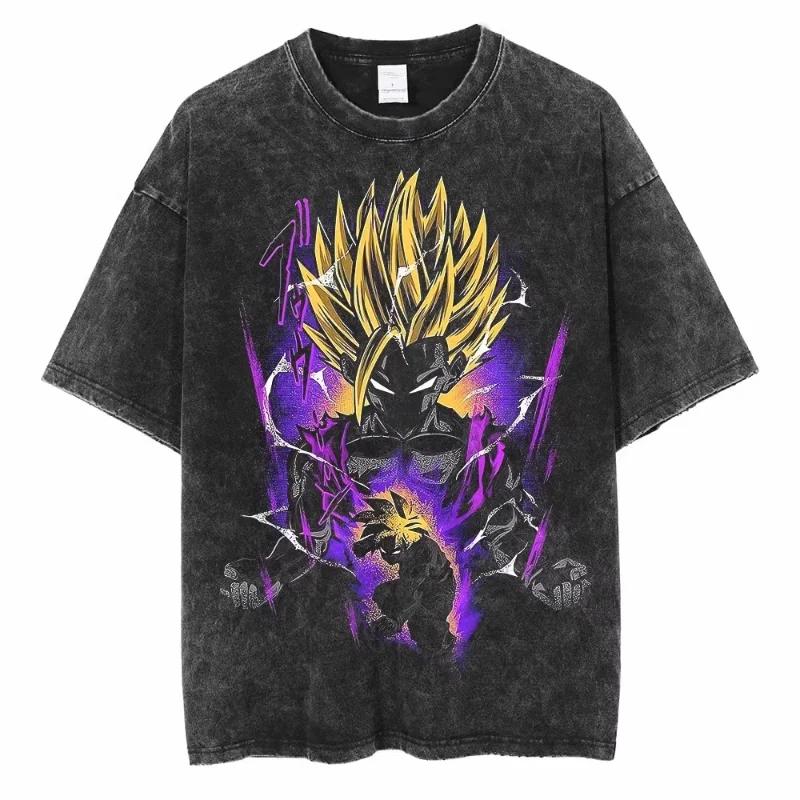 Dragon Ball Anime Washed T-Shirt Vintage Goku Vegeta Print Cotton Short Sleeve Loose Fit Men Women Casual Wear Tops 2026 Summer XXXL зелений
Dragon Ball Anime Washed T-Shirt Vintage Goku Vegeta Print Cotton Short Sleeve Loose Fit Men Women Casual Wear Tops 2026 Summer XXXL зелений