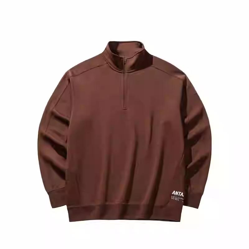 Anta Training Series Solid Color Stand Collar Comfortable Moisture Wicking Versatile Loose Sweatshirt Men sweatshirt Vanilla-Coffee 152447749S-2 3XL
Anta Training Series Solid Color Stand Collar Comfortable Moisture Wicking Versatile Loose Sweatshirt Men sweatshirt Vanilla-Coffee 152447749S-2 3XL