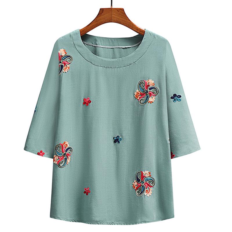 Stylish Summer Seven-Sleeve Top Set for Middle-Aged and Older Women 4XL (120-130 lbs)
Stylish Summer Seven-Sleeve Top Set for Middle-Aged and Older Women 4XL (120-130 lbs)