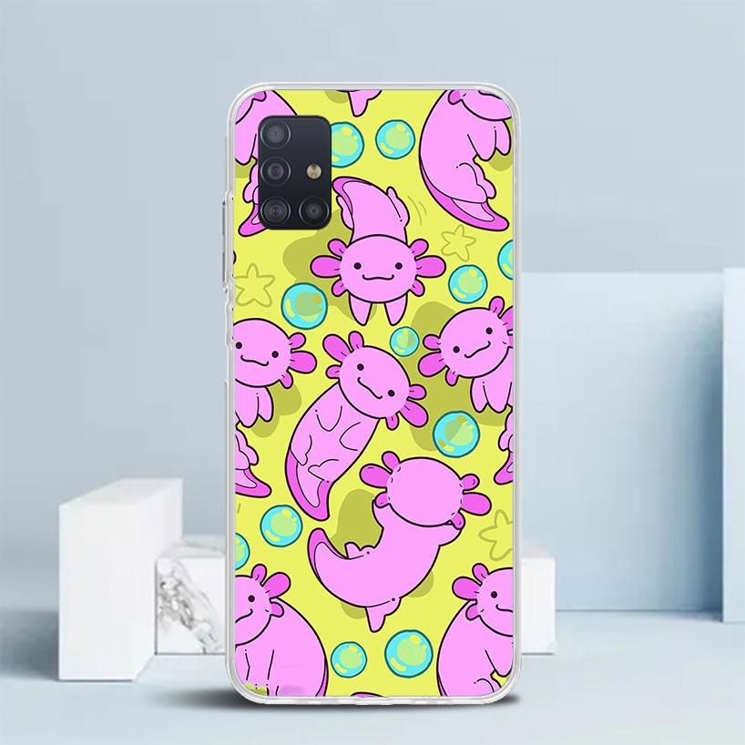Cute Axolotl Kawaii Soft Cover for Samsung Galaxy A12 A22 A32 A52 A72 A02S Phone Case Note 20 Ultra 10 S10 Plus A51 A71 A50S A20 Samsung A12 5G
Cute Axolotl Kawaii Soft Cover for Samsung Galaxy A12 A22 A32 A52 A72 A02S Phone Case Note 20 Ultra 10 S10 Plus A51 A71 A50S A20 Samsung A12 5G