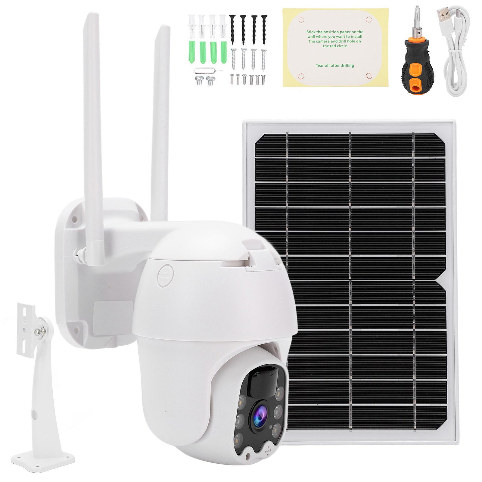 1080P HD Outdoor Security Camera 4G Solar Battery Powered Night Vision IP66 Waterproof PIR Motion
1080P HD Outdoor Security Camera 4G Solar Battery Powered Night Vision IP66 Waterproof PIR Motion