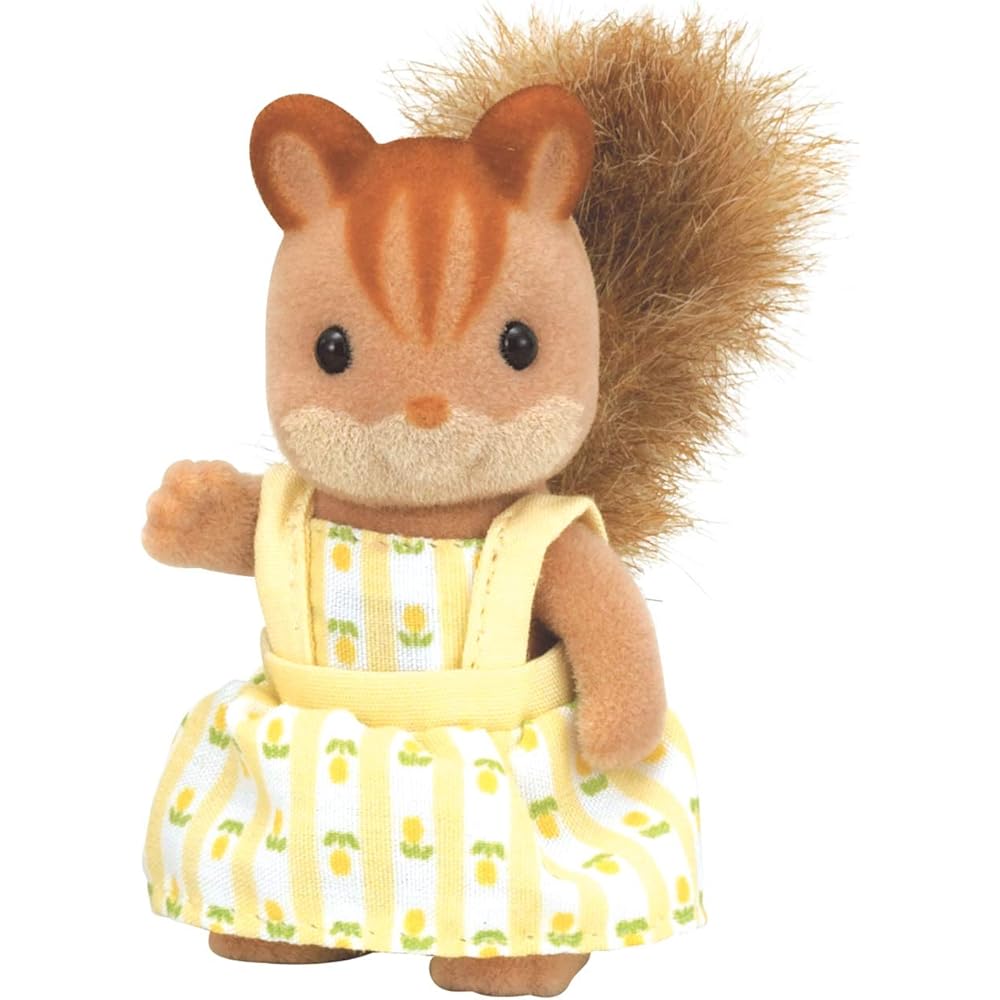 Sylvanian Families EPOCH Squirrel Family Girl Doll Toy for Dollhouse 3 Years and Up
Sylvanian Families EPOCH Squirrel Family Girl Doll Toy for Dollhouse 3 Years and Up