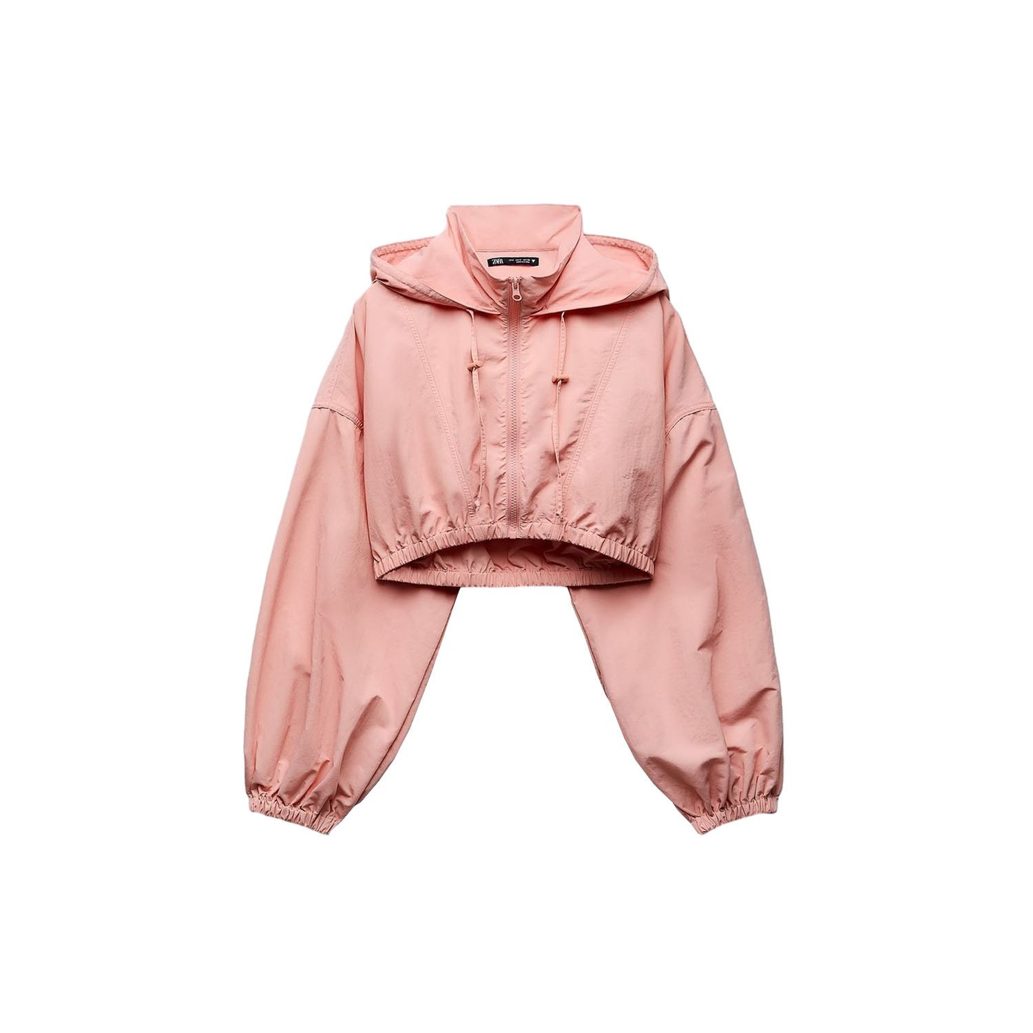 Zara Short Solid Color Hooded Long Sleeve Jacket Women jackets Magenta 4391996-636 XL
Zara Short Solid Color Hooded Long Sleeve Jacket Women jackets Magenta 4391996-636 XL