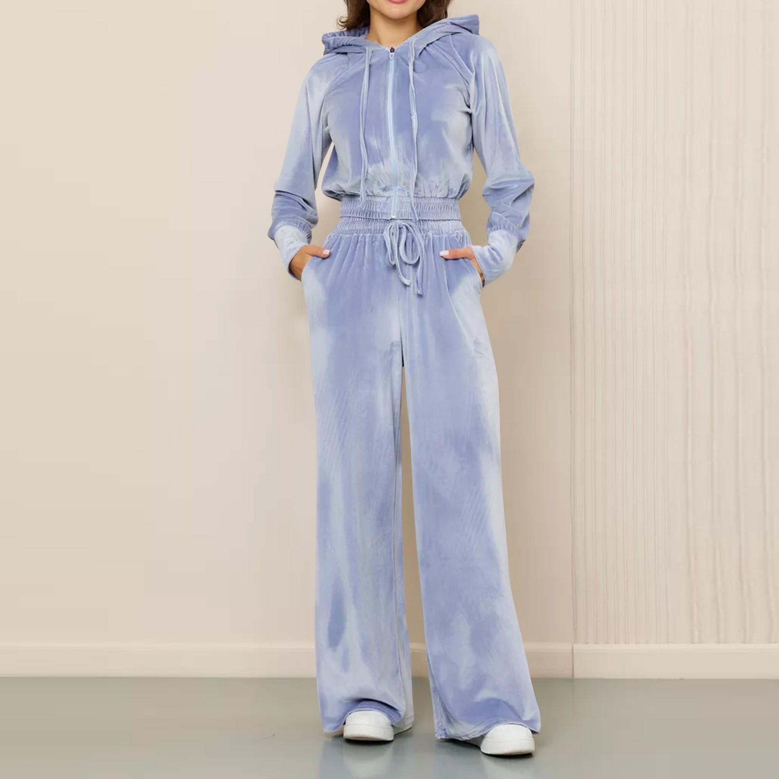 Повседневный женский однотонный кардиган на молнии, толстовка, брюки, комплект из двух предметов XL небесно-голубой
Повседневный женский однотонный кардиган на молнии, толстовка, брюки, комплект из двух предметов XL небесно-голубой