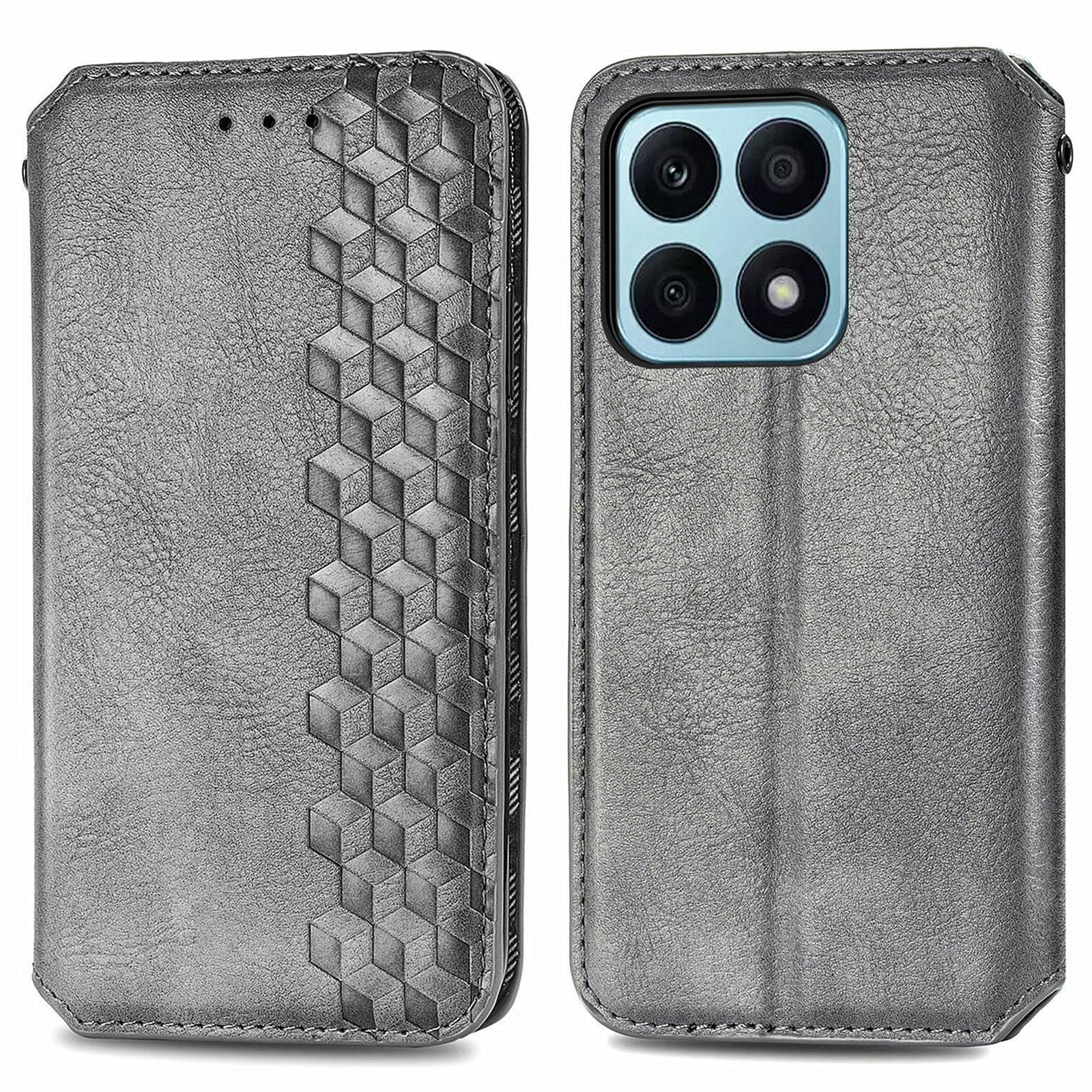 PU Leather Case For Honor X7c 4G/200 Smart 5G/Play 60 Plus 5G Rhombus Imprint Wallet Stand Phone Cover Grey
PU Leather Case For Honor X7c 4G/200 Smart 5G/Play 60 Plus 5G Rhombus Imprint Wallet Stand Phone Cover Grey