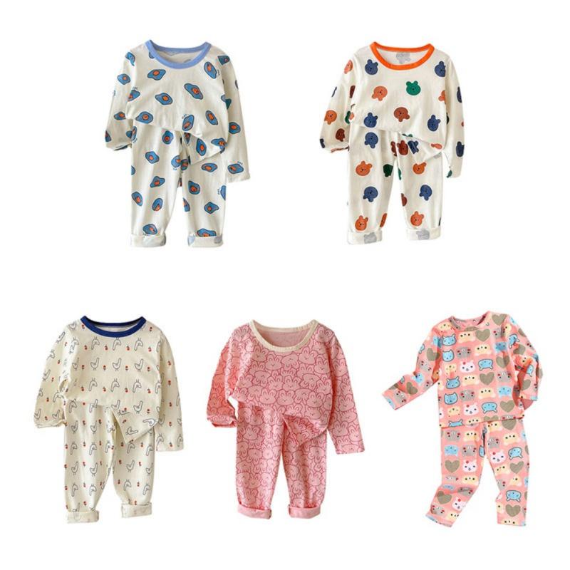 Children s Long Sleeved T-Shirt And Long Pants Pajamas Cartoon Printed Loungewear Two-Piece Kids Pajama Set 100
Children s Long Sleeved T-Shirt And Long Pants Pajamas Cartoon Printed Loungewear Two-Piece Kids Pajama Set 100