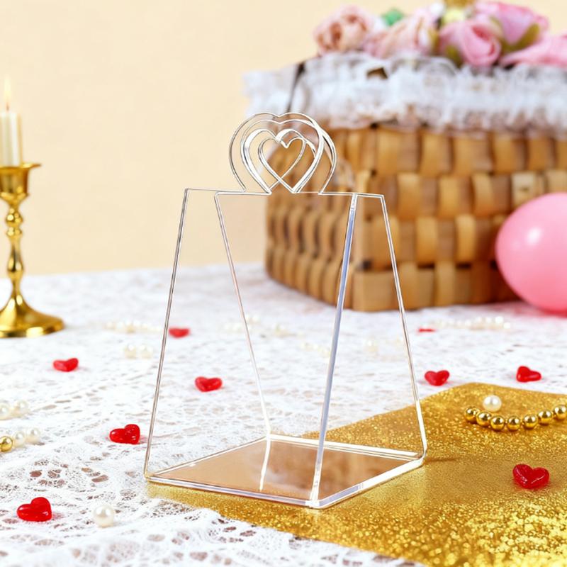 Роскошная акриловая прозрачная подарочная коробка из 40 штук, пластиковый пакет для переноски, треугольная свадебная корзина для конфет, украшение места проведения дня рождения, вечеринки, юбилея, ужина 4.5*5.5*9.5cm style03
Роскошная акриловая прозрачная подарочная коробка из 40 штук, пластиковый пакет для переноски, треугольная свадебная корзина для конфет, украшение места проведения дня рождения, вечеринки, юбилея, ужина 4.5*5.5*9.5cm style03