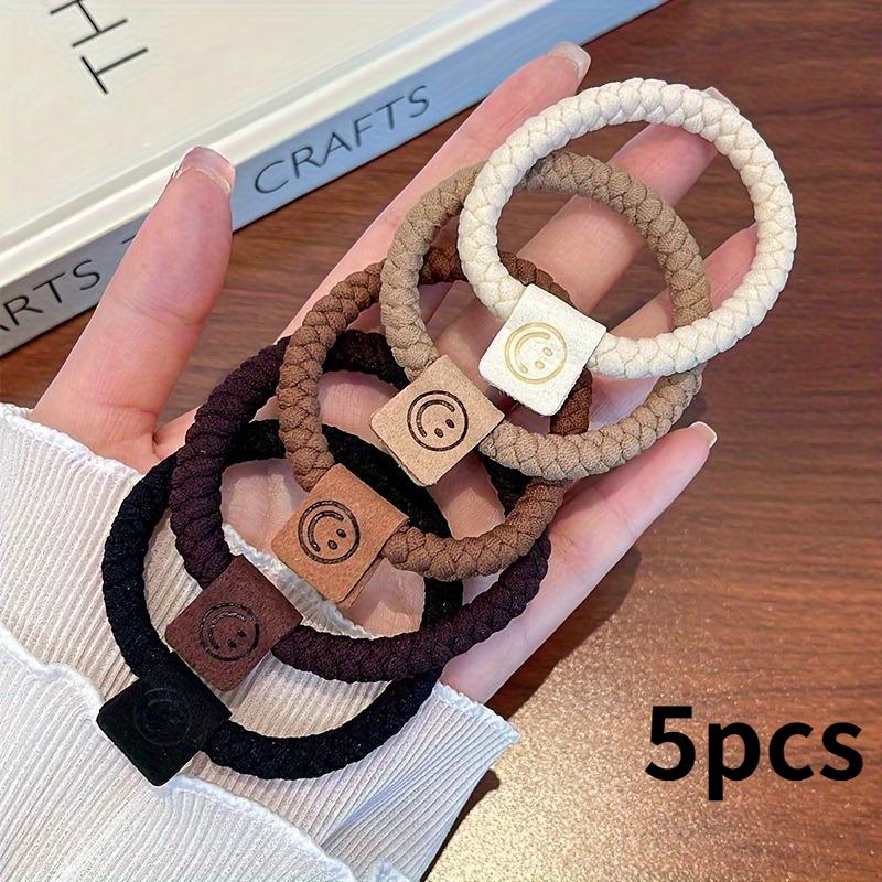 5/10 шт. набор минималистских резинок для волос Twist, мягкие, эластичные, повседневные, универсальные резинки для волос с хвостиком 5pcs
5/10 шт. набор минималистских резинок для волос Twist, мягкие, эластичные, повседневные, универсальные резинки для волос с хвостиком 5pcs