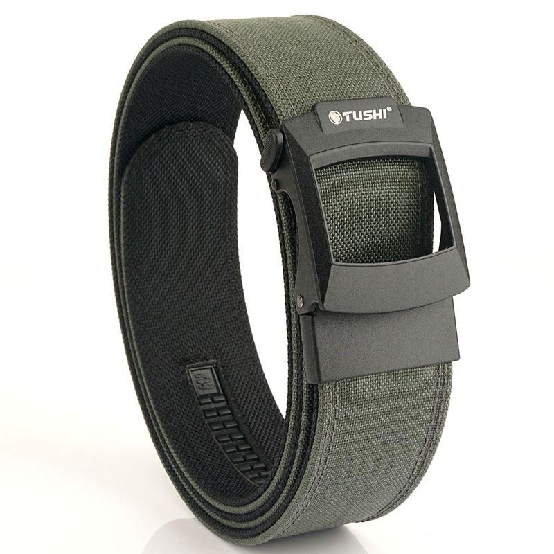 4.3 Thickened Gun Hanging Double-layer Nylon Cloth Belt All-matching Casual Outdoor Trousers Automatic Buckle Men s 120cm темно-серого
4.3 Thickened Gun Hanging Double-layer Nylon Cloth Belt All-matching Casual Outdoor Trousers Automatic Buckle Men s 120cm темно-серого