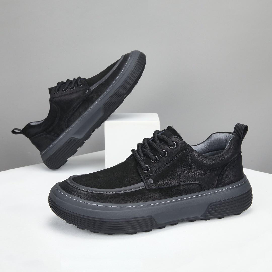 2025 Men s Autumn/Winter Cowhide Slip-on Skate Shoes: Genuine Leather, Round Toe, Soft Sole, Casual Fashion. 38
2025 Men s Autumn/Winter Cowhide Slip-on Skate Shoes: Genuine Leather, Round Toe, Soft Sole, Casual Fashion. 38