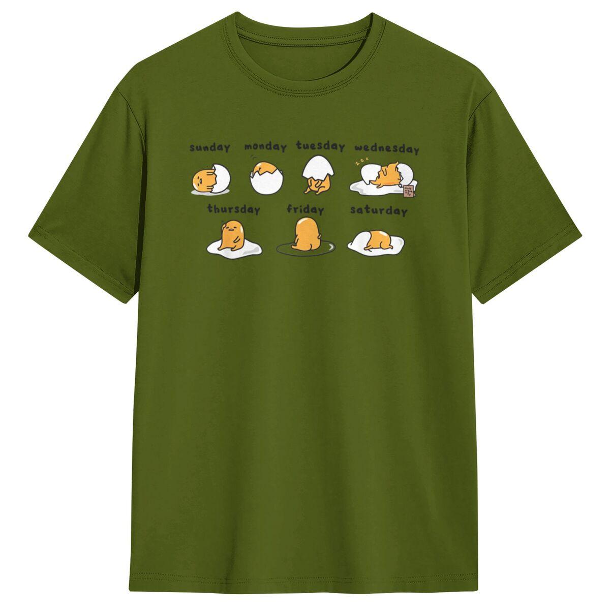 Чоловіча Жіноча Футболка Gudetama Дні Тижня Футболки Модна Літня Футболка Вінтажний Дизайн 100% Бавовна Топи Великий Розмір 6XL XL
Чоловіча Жіноча Футболка Gudetama Дні Тижня Футболки Модна Літня Футболка Вінтажний Дизайн 100% Бавовна Топи Великий Розмір 6XL XL