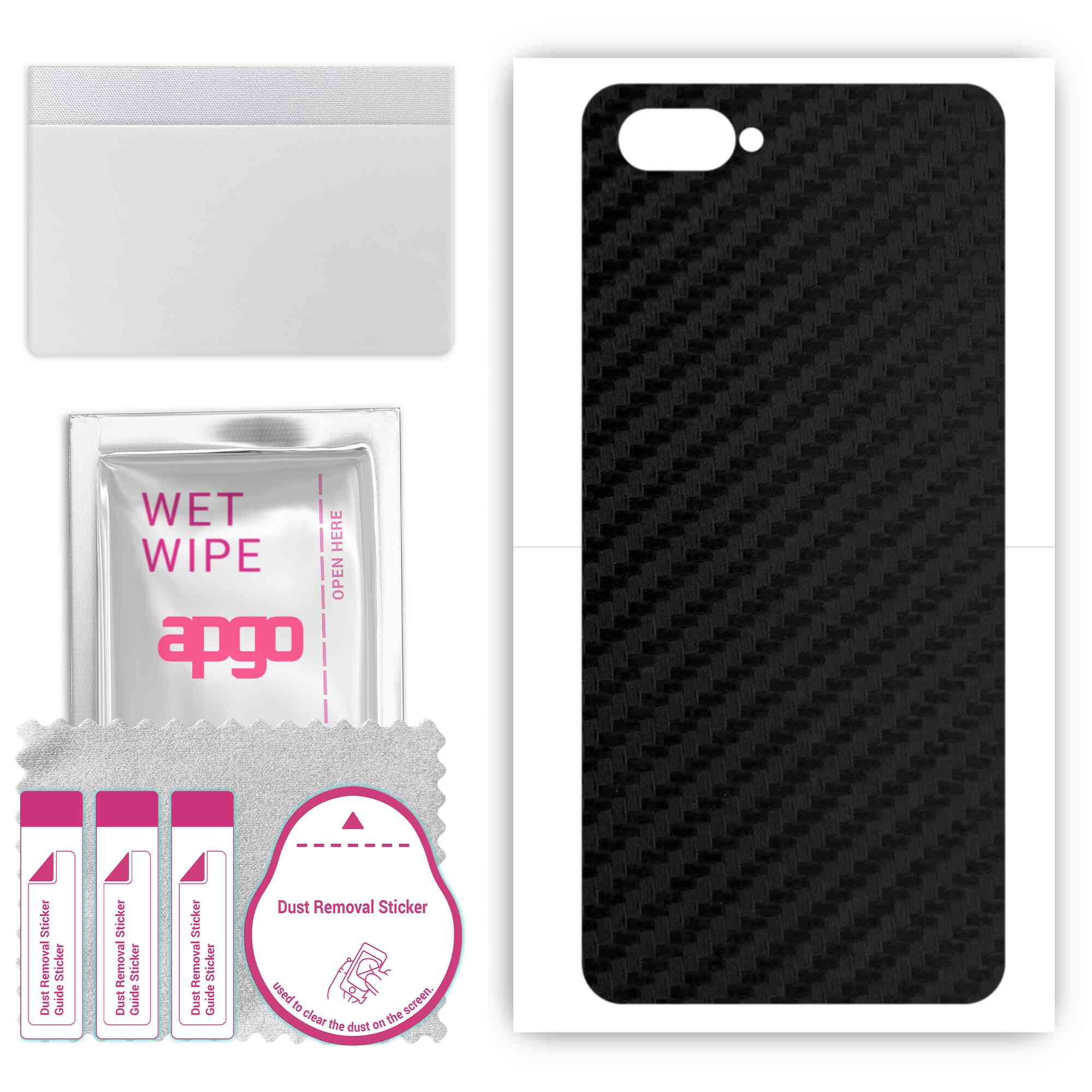 apgo Protective Skin Sticker for the back compatible with Realme C2s, Wrap Film, Foil, Vinyl - Pattern Carbon Black
apgo Protective Skin Sticker for the back compatible with Realme C2s, Wrap Film, Foil, Vinyl - Pattern Carbon Black