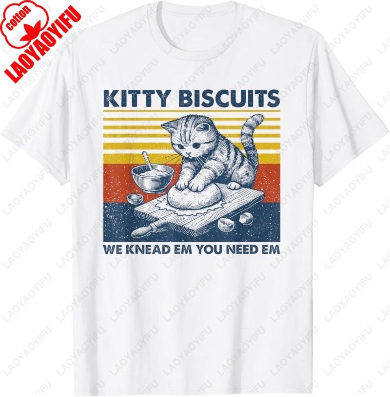 Cat Kneading Baker Kitty Biscuits We Knead Em You Need Em Unisex Adult Cotton TShirt Casual Lovely Oneck Printed Man Women Tee 4XL
Cat Kneading Baker Kitty Biscuits We Knead Em You Need Em Unisex Adult Cotton TShirt Casual Lovely Oneck Printed Man Women Tee 4XL