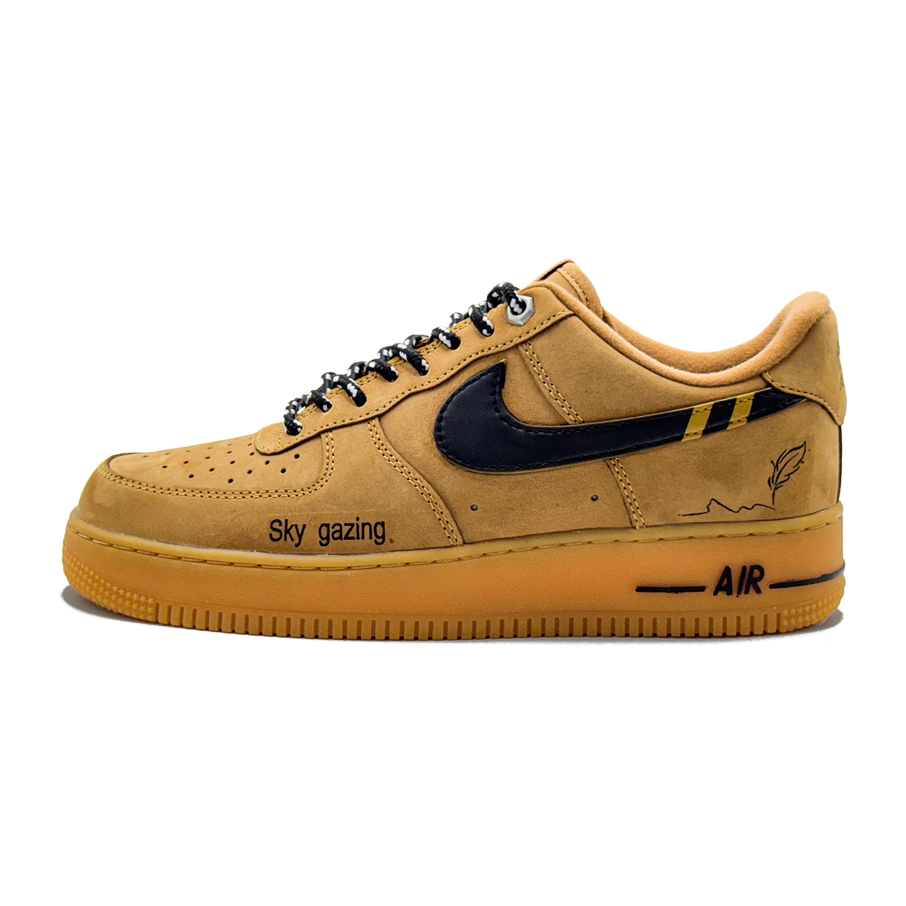 Nike Air Force 1 Thermal Height Increasing Abrasion Resistant Low top Skateboard Shoes Unisex Coffee Yellow CJ9179-200(Team907-) 43
Nike Air Force 1 Thermal Height Increasing Abrasion Resistant Low top Skateboard Shoes Unisex Coffee Yellow CJ9179-200(Team907-) 43