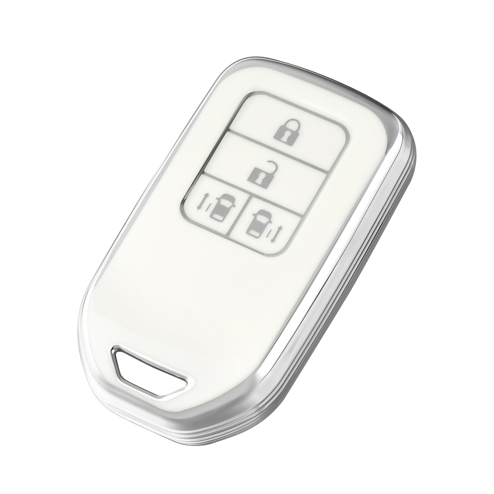 OFFCURVE Чехол для ключа Honda с боковыми кнопками-слайдерами, 4 кнопки для Civic серебряный
OFFCURVE Чехол для ключа Honda с боковыми кнопками-слайдерами, 4 кнопки для Civic серебряный