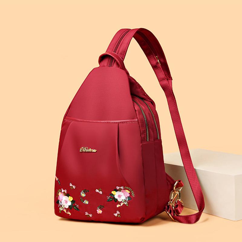 Waterproof Oxford Women Backpack Fashion Casual Embroidery Bag Designer Female Large Capacity Travel Handbag
Waterproof Oxford Women Backpack Fashion Casual Embroidery Bag Designer Female Large Capacity Travel Handbag