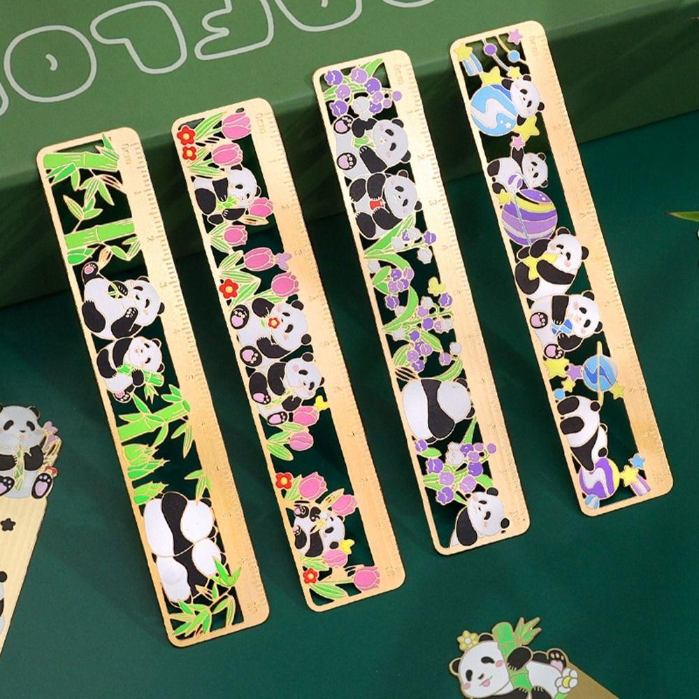 Pendant Metal Panda Bookmark Hollow Pagination Mark New Book Holder Ruler Stationery Style 8
Pendant Metal Panda Bookmark Hollow Pagination Mark New Book Holder Ruler Stationery Style 8