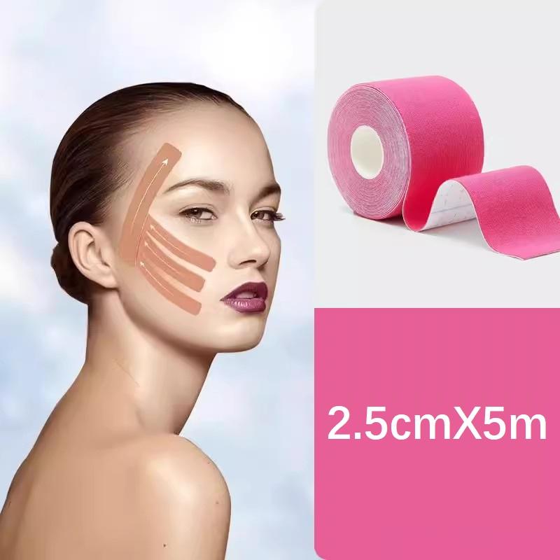 5/2CM x 5M Kinesiology Tape For Face V Line Neck Eyes Lifting Wrinkle Remover Sticker Tape Facial Skin Care Tool Elastic Bandage
5/2CM x 5M Kinesiology Tape For Face V Line Neck Eyes Lifting Wrinkle Remover Sticker Tape Facial Skin Care Tool Elastic Bandage