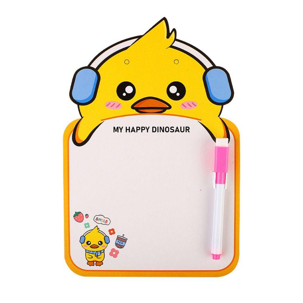 Cardboard Erasable Drawing Board Animal Shape Doodle Board Graffiti Boards Children Toys Random 1PC
Cardboard Erasable Drawing Board Animal Shape Doodle Board Graffiti Boards Children Toys Random 1PC