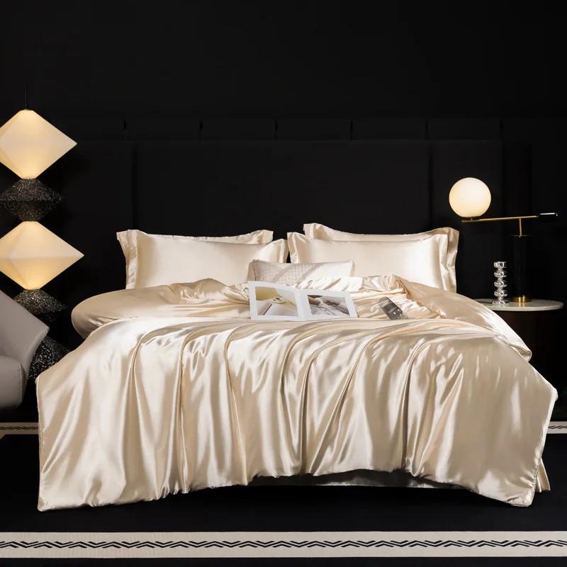 Natural Mulberry Silky Bedding Sets 4pcs Fitted Flat Bed Sheet Pillowcase Bed Linen Comforter Bedding Sets Bed Decor Fitted Bed Sheet&Twin size 4pcs
Natural Mulberry Silky Bedding Sets 4pcs Fitted Flat Bed Sheet Pillowcase Bed Linen Comforter Bedding Sets Bed Decor Fitted Bed Sheet&Twin size 4pcs