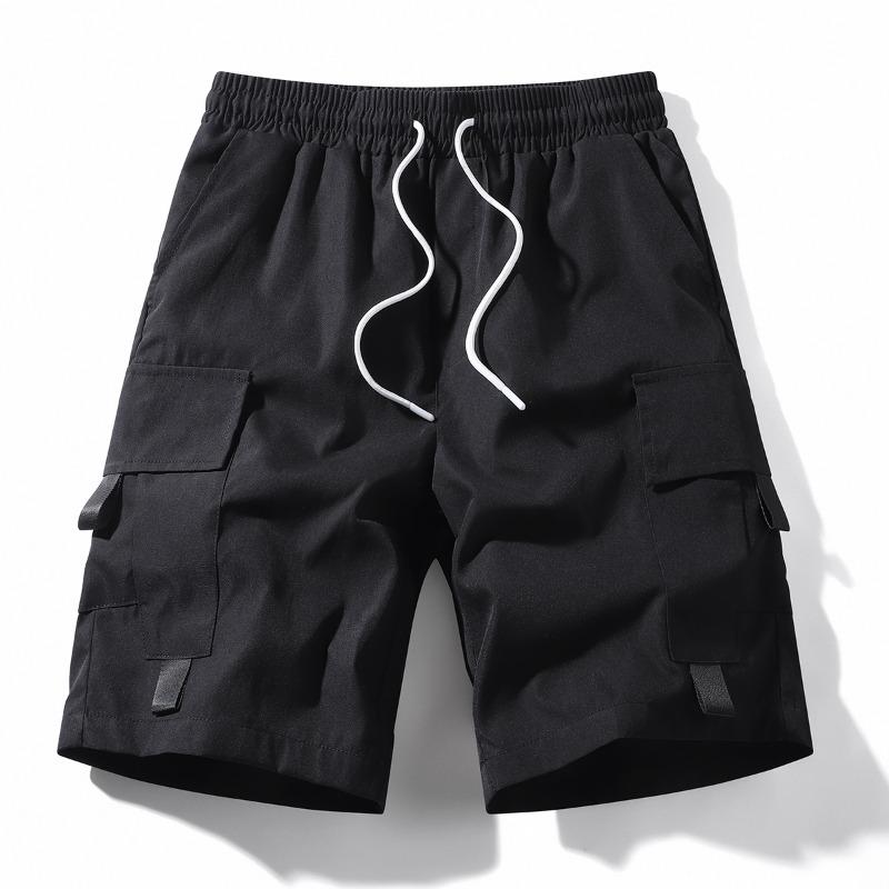 Men s Loose Fit Drawstring Waist Cargo Shorts Casual Pocket Summer Shorts with Utility Straps S чорний
Men s Loose Fit Drawstring Waist Cargo Shorts Casual Pocket Summer Shorts with Utility Straps S чорний