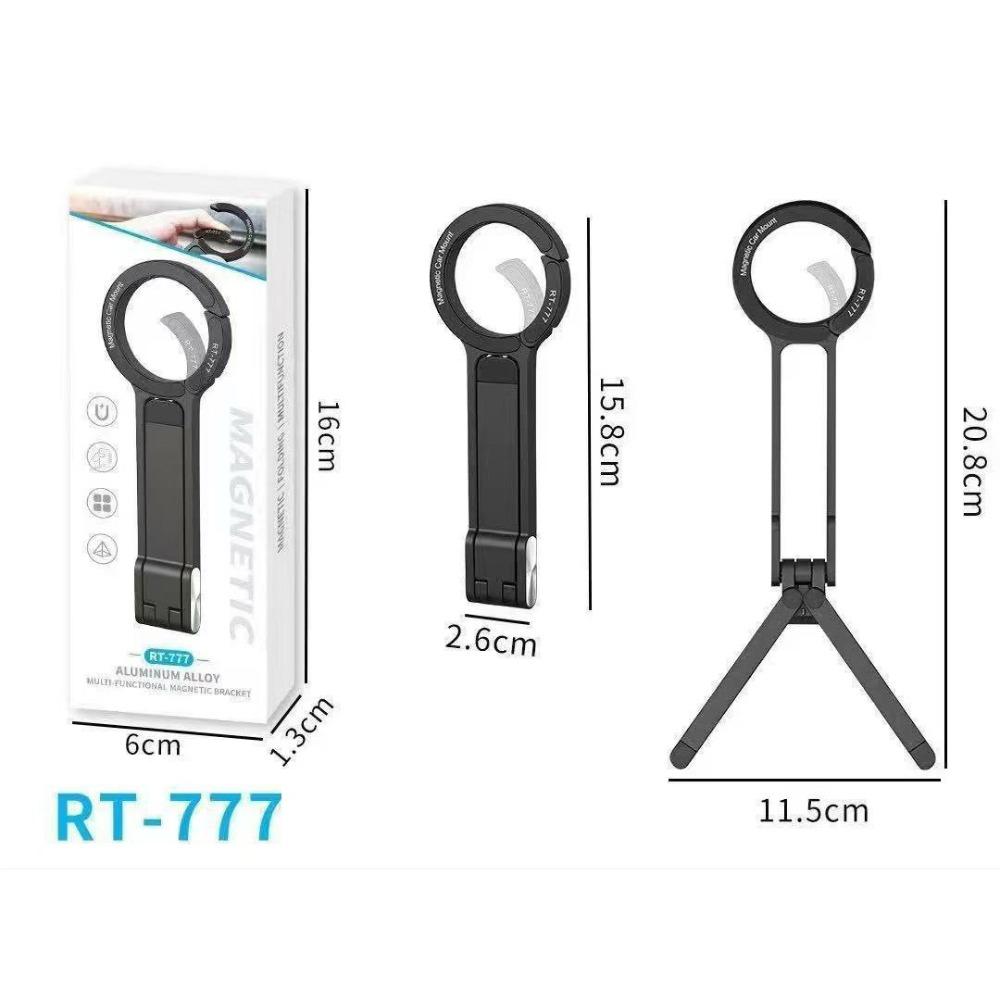 Carabiner-Mounted Phone Tripod Angle Adjustable Dual-sided Magnetic Phone Holder Strong Adsorption Foldable Phone Handle Vlog чорний
Carabiner-Mounted Phone Tripod Angle Adjustable Dual-sided Magnetic Phone Holder Strong Adsorption Foldable Phone Handle Vlog чорний