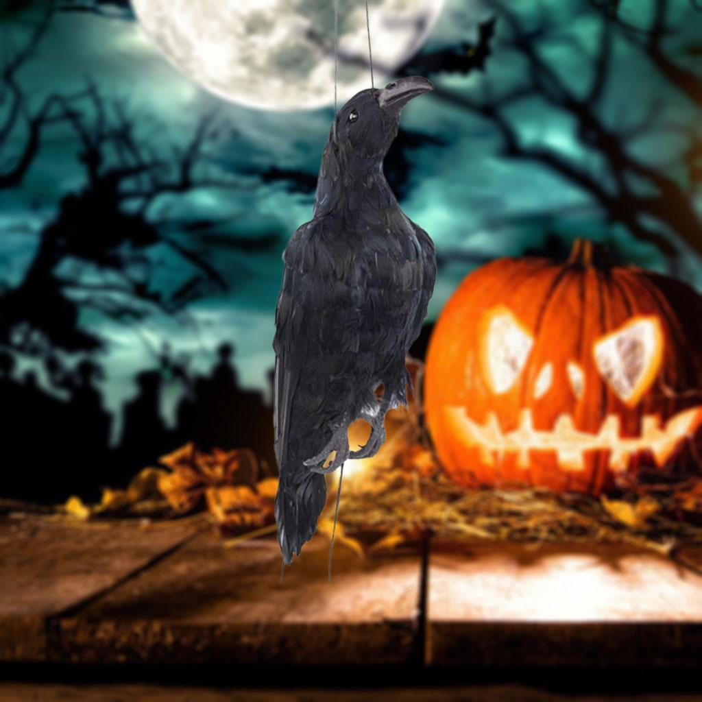 Halloween Crows Garden Birds Tree Hanging Decoy Props
Halloween Crows Garden Birds Tree Hanging Decoy Props