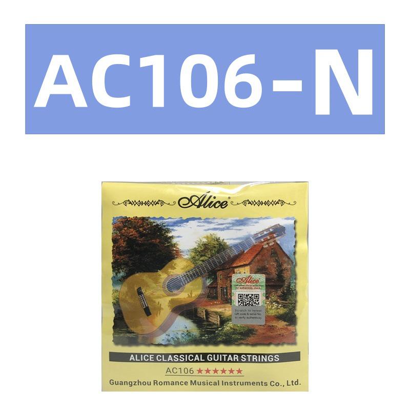 Alice AC106-H/N Classical Guitar Nylon String Set (Strings 1-6)
Alice AC106-H/N Classical Guitar Nylon String Set (Strings 1-6)