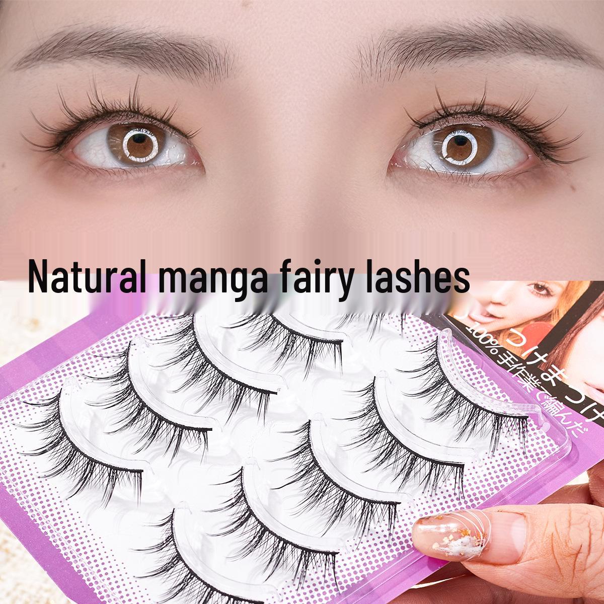 Cartoon Eye Little Devil False Eyelashes: Fairy Hair, Natural Look, Dense Curl, Hard Stem, Double Eyelid Support
Cartoon Eye Little Devil False Eyelashes: Fairy Hair, Natural Look, Dense Curl, Hard Stem, Double Eyelid Support