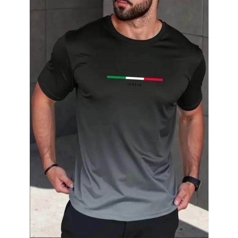 Летний топ с круглым вырезом и 3D-градиентным принтом, модные повседневные футболки с короткими рукавами для мужчин XS
Летний топ с круглым вырезом и 3D-градиентным принтом, модные повседневные футболки с короткими рукавами для мужчин XS