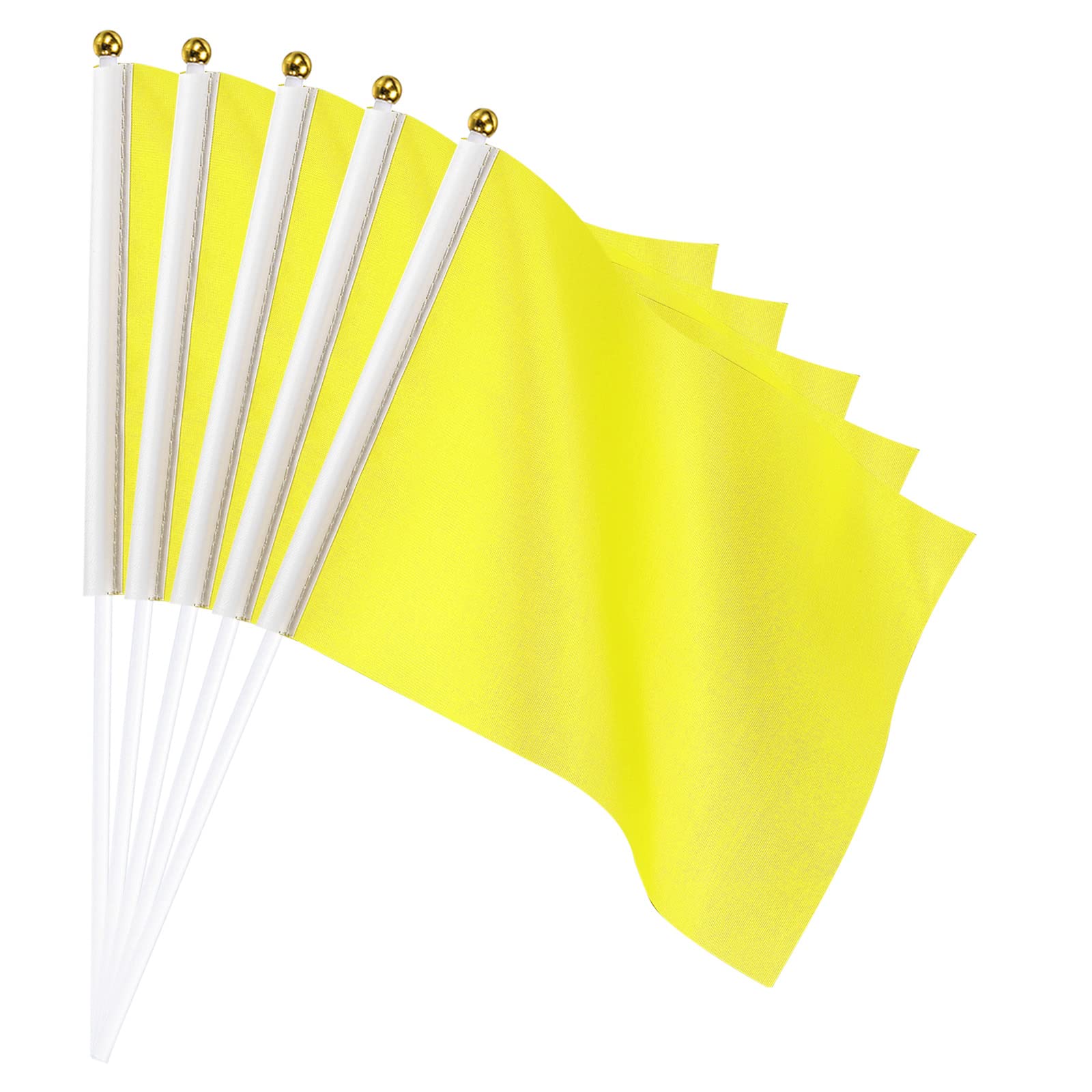 uxcell Handheld Flag Flagpole Handheld Flags Mini DIY Square Festival Event Party Decoration Yellow 210mm x 140mm 50pcs
uxcell Handheld Flag Flagpole Handheld Flags Mini DIY Square Festival Event Party Decoration Yellow 210mm x 140mm 50pcs