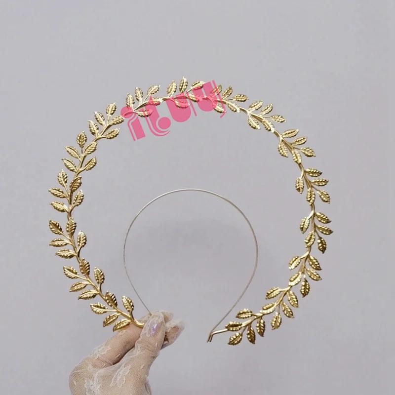 Sun Goddess Virgin Mary Gold Leaves Halo Headband Gothic Lolita KC Baroque Tiara Headpiece Christmas Halloween Hair Accessories
Sun Goddess Virgin Mary Gold Leaves Halo Headband Gothic Lolita KC Baroque Tiara Headpiece Christmas Halloween Hair Accessories