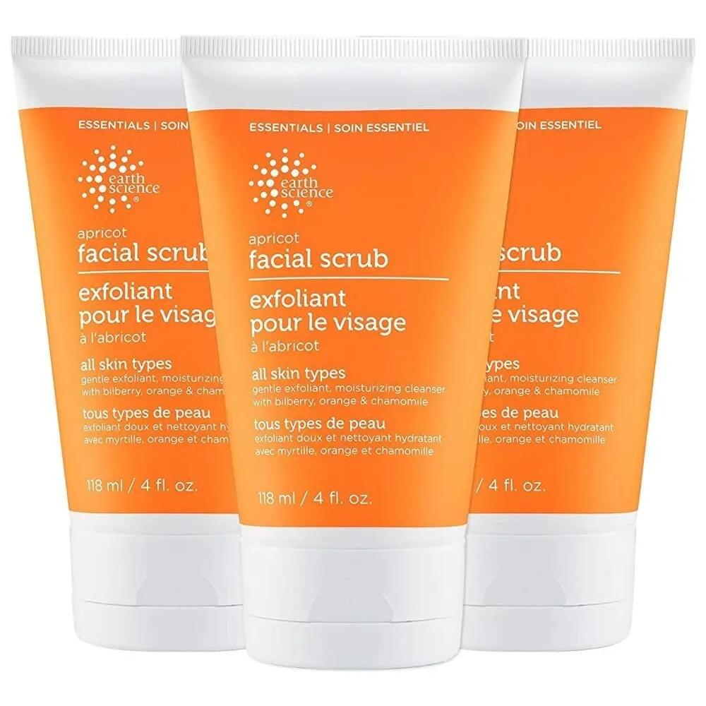 EARTH SCIENCE - Apricot Gentle Exfoliating Facial Scrub for All Skin Types (3-Pack) 118ml (4oz)
EARTH SCIENCE - Apricot Gentle Exfoliating Facial Scrub for All Skin Types (3-Pack) 118ml (4oz)