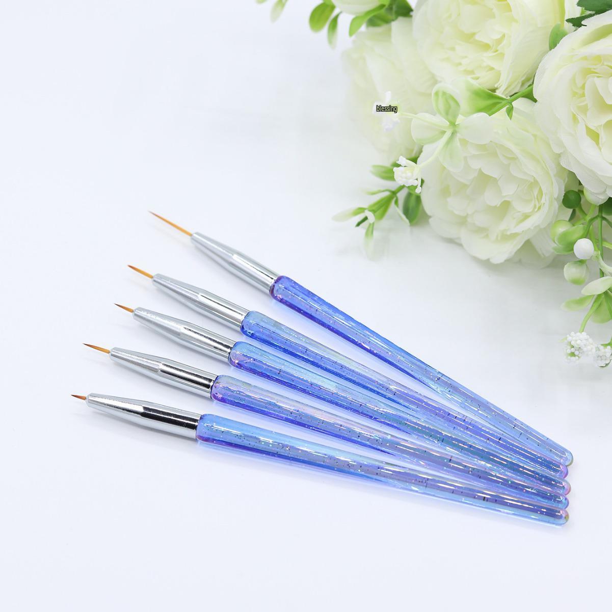 Japanese Aurora Ice Blue Gel Polish Beginner Set: Includes Brush, Painting, Ombre, and Liner Brushes - Nail Salon Essentials.
Japanese Aurora Ice Blue Gel Polish Beginner Set: Includes Brush, Painting, Ombre, and Liner Brushes - Nail Salon Essentials.