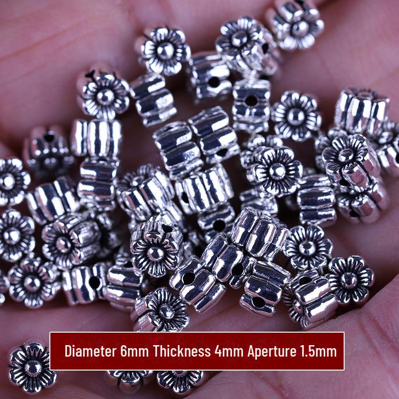 Бусины из тибетского серебра в форме цветка: Аксессуары для подвесок и браслетов своими руками
Бусины из тибетского серебра в форме цветка: Аксессуары для подвесок и браслетов своими руками