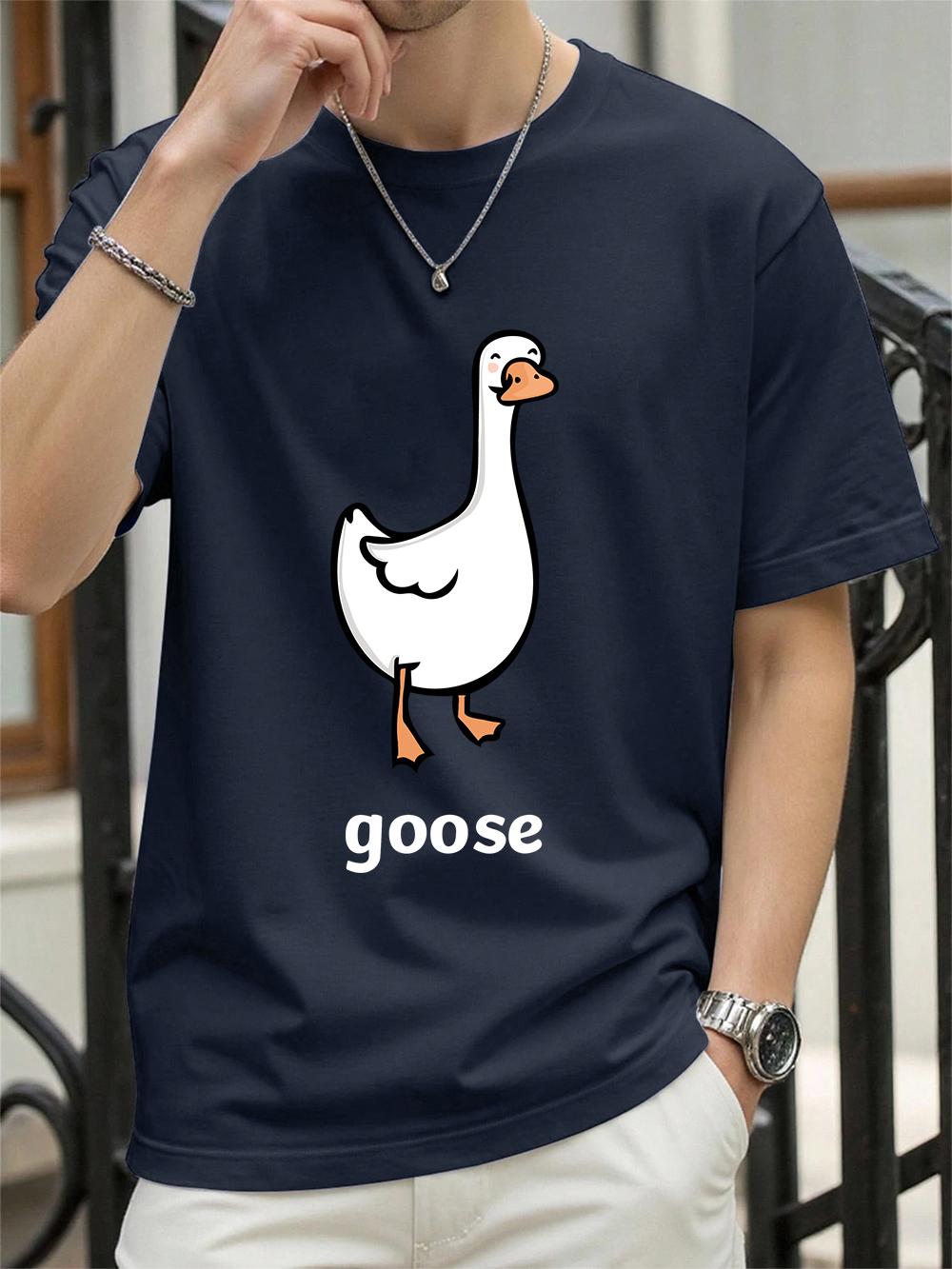 Goose Makes People Happy Prints TShirts Womens Summer Cotton Short Sleeve T Shirt ONeck Soft Loose Tops Casual Woman Clothes 3XL
Goose Makes People Happy Prints TShirts Womens Summer Cotton Short Sleeve T Shirt ONeck Soft Loose Tops Casual Woman Clothes 3XL
