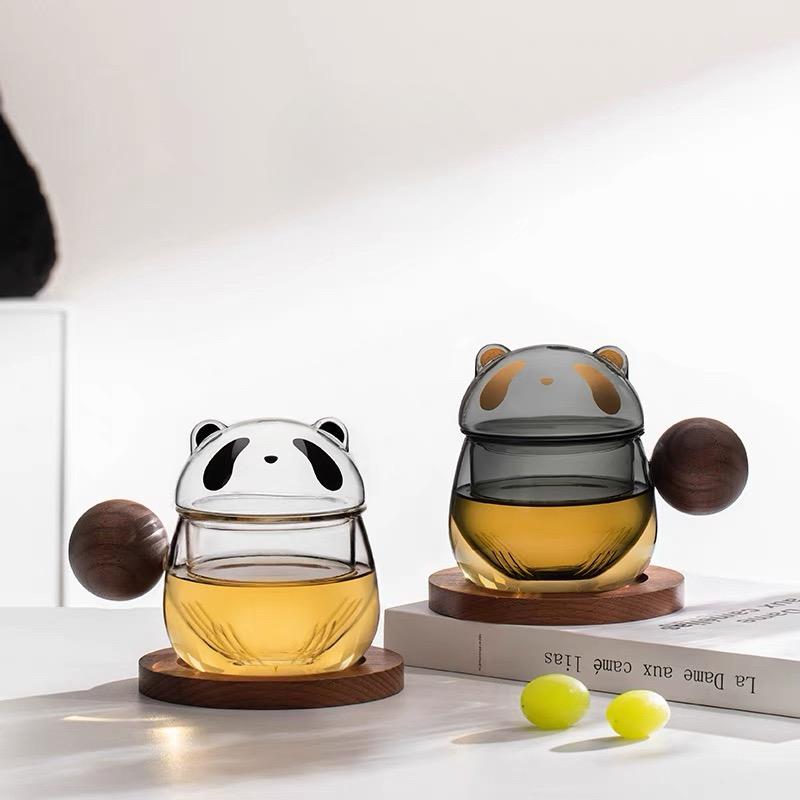 Cute Glass Panda Tea Cup Wooden Handle Filter Bubble Tea Cup Office Tea Mugs 300-400ML прозрачный
Cute Glass Panda Tea Cup Wooden Handle Filter Bubble Tea Cup Office Tea Mugs 300-400ML прозрачный