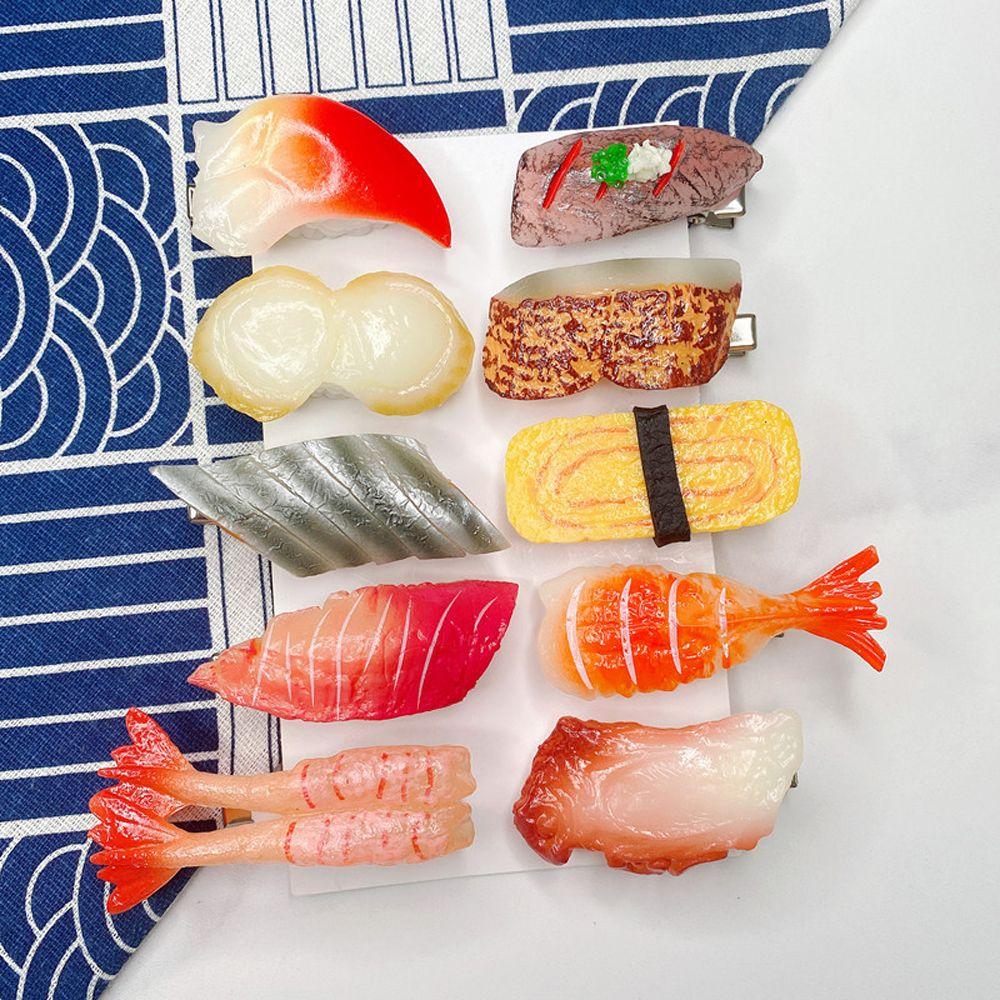 For Girls Children Cute Sushi Duckbill Side Clips BB Hairpins Women Hair Clips Korean Barrettes
For Girls Children Cute Sushi Duckbill Side Clips BB Hairpins Women Hair Clips Korean Barrettes